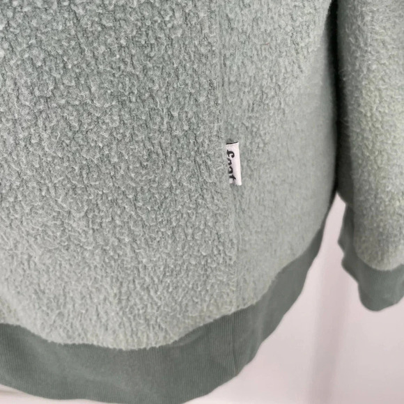 Feat BlanketBlend Crewneck Pullover Sweatshirt Seafoam Green Size Small - Picture 5 of 9